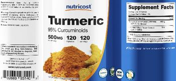 Nutricost Tumeric 500 mg - supplement