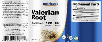 Nutricost Valerian Root 1000 mg - supplement