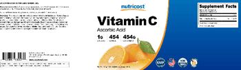 Nutricost Vitamin C 1 g - supplement