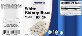 Nutricost White Kidney Bean 650 mg - supplement