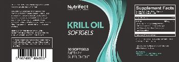 Nutrifect Nutrition Krill Oil Softgels - supplement