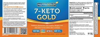 NutriGold 7-Keto Gold - supplement