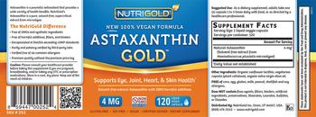 NutriGold Astaxanthin Gold 4 mg - supplement