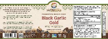 NutriGold Black Garlic Gold 400 mg - herbal supplement