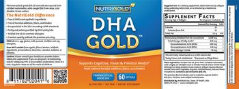 NutriGold DHA Gold - supplement