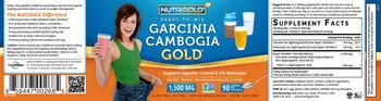 NutriGold Garcinia Cambogia Gold 1,500 mg - supplement