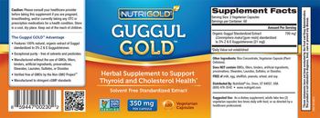 NutriGold Guggul Gold 350 mg - supplement