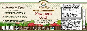 NutriGold Hawthorn Gold - herbal supplement