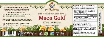 NutriGold Maca Gold 500 mg - herbal supplement