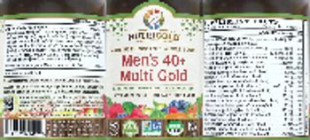 NutriGold Men's 40+ Multi Gold - supplement