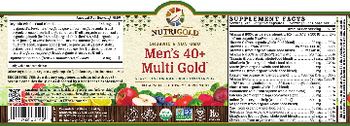 NutriGold Men's 40+ Multi Gold - supplement