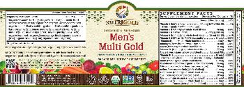 NutriGold Men's Multi Gold - supplement