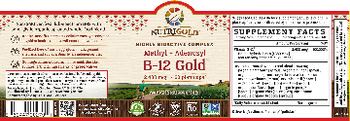 NutriGold Methyl + Adenosyl B-12 Gold 2,400 mcg - vitamin supplement