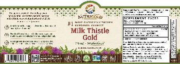 NutriGold Milk Thistle Gold 175 mg - herbal supplement