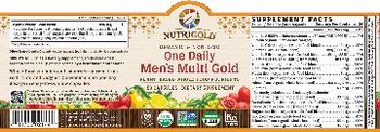 NutriGold One Daily Men's Multi Gold - supplement
