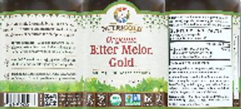 NutriGold Organic Bitter Melon Gold 500 mg - herbal supplement