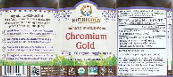 NutriGold Organic Whole-Food Chromium Gold 200 mcg - mineral supplement