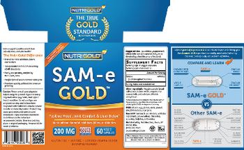 NutriGold SAM-e Gold 200 mg - supplement