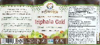 NutriGold Triphala Gold 650 mg - herbal supplement