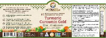 NutriGold Turmeric Curcumin Gold 500 mg - herbal supplement