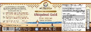 NutriGold Ubiquinol Gold 100 mg - supplement