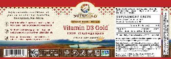 NutriGold Vitamin D3 Gold 2,500 IU - vitamin supplement