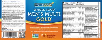 NutriGold Whole-Food Men's Multi Gold - multivitamin multimineral supplement