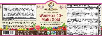 NutriGold Women's 40+ Multi Gold - supplement