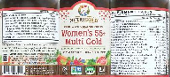 NutriGold Women's 55+ Multi Gold - supplement