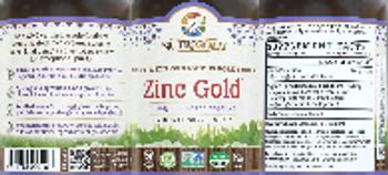 NutriGold Zinc Gold 15 mg - mineral supplement