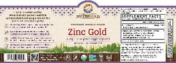 NutriGold Zinc Gold 15 mg - mineral supplement