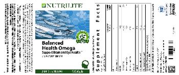 Nutrilite Balanced Health Omega - supplement