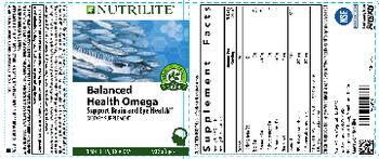 Nutrilite Balanced Health Omega - supplement