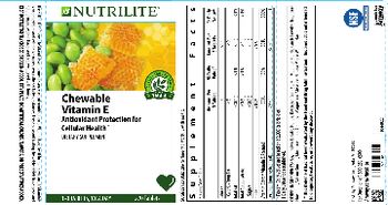 Nutrilite Chewable Vitamin E - supplement