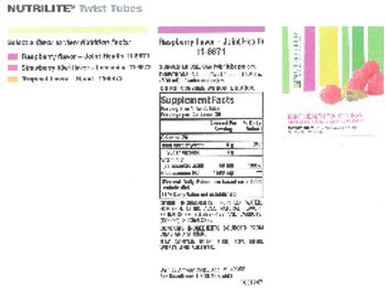 Nutrilite Joint Health Twist Tubes Raspberry Flavored - supplement