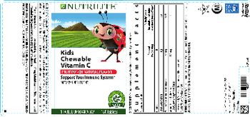 Nutrilite Kids Chewable Vitamin C Fruit Punch Natural Flavor - supplement