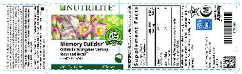 Nutrilite Memory Builder - supplement