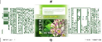Nutrilite Memory Builder With Ginkgo - supplement