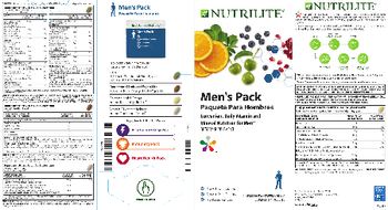 Nutrilite Men's Pack Concentrated Fruits and Vegetables - supplement