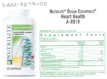 Nutrilite Ocean Essentials Heart Health - omega3 supplement