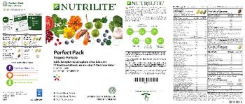 Nutrilite Perfect Pack Double X Multivitamin Multimineral/Phytonutrient - supplement