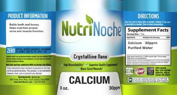 NutriNoche Calcium 30 PPM - supplement
