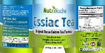 NutriNoche Essaic Tea - supplement