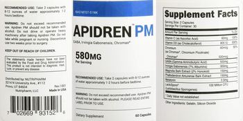 NutriPharm Apidren PM - supplement