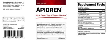 NutriPharm Apidren - supplement