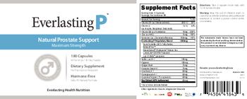 NutriPharm Everlasting P - supplement
