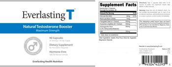 NutriPharm Everlasting T - supplement