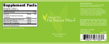 NutriPharm Green Tea Fat Burner Plus+ - supplement