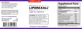 NutriPharm Liporexall - supplement