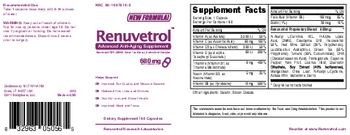 NutriPharm Renuvetrol - supplement